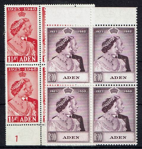 Image of Aden SG 30/1 UMM British Commonwealth Stamp